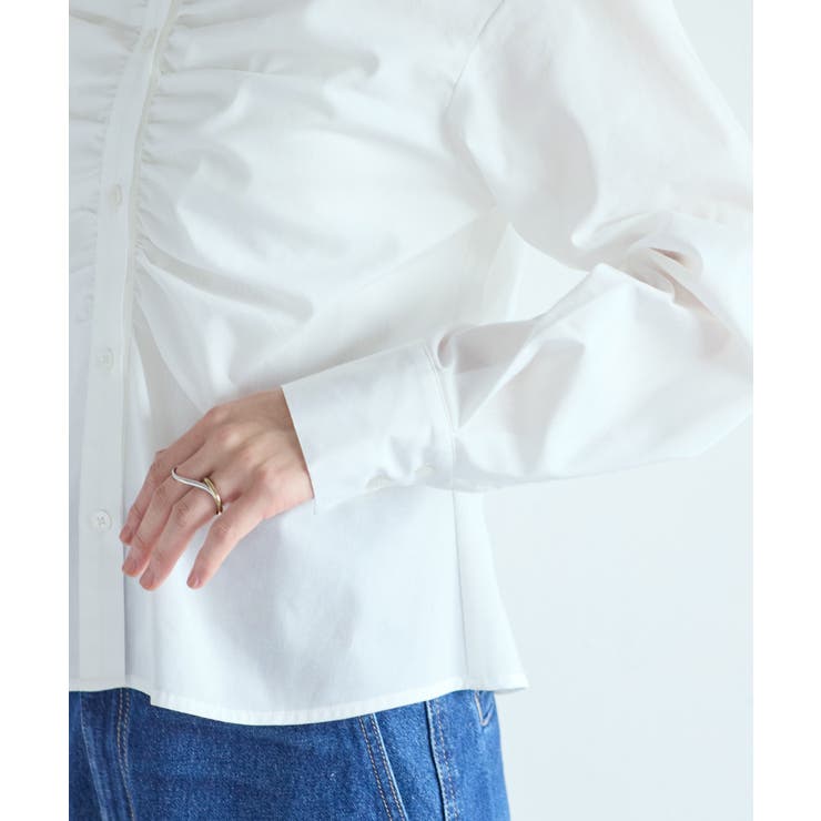 フロントギャザーシャツ | VIS  | 詳細画像28 