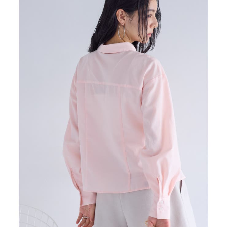 フロントギャザーシャツ | VIS  | 詳細画像4 