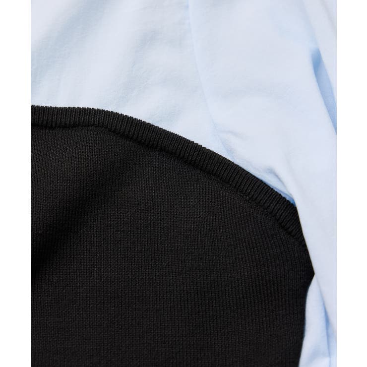 ペプラムニットドッキングブラウス | VIS  | 詳細画像31 