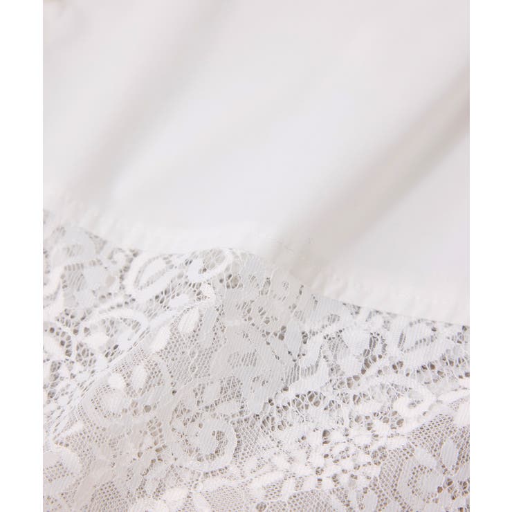 裾レースドッキングシャツ | VIS  | 詳細画像23 