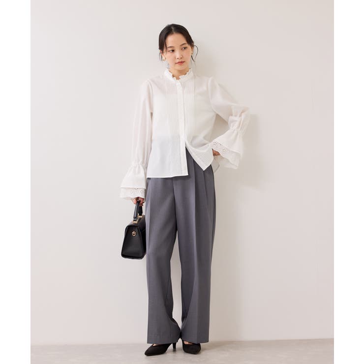 レイヤードレーススリーブブラウス | VIS  | 詳細画像19 