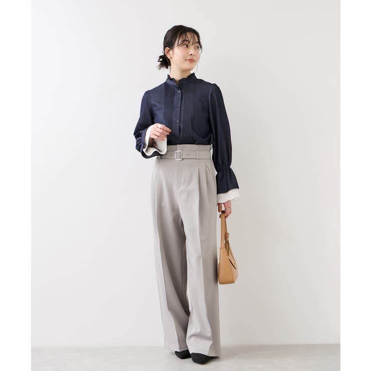 レイヤードレーススリーブブラウス | VIS  | 詳細画像2 