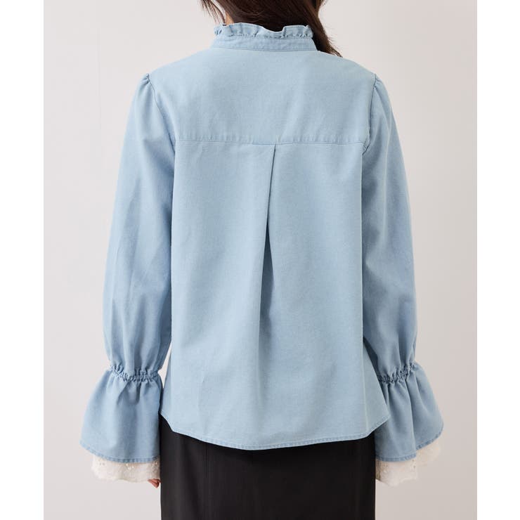 レイヤードレーススリーブブラウス | VIS  | 詳細画像27 