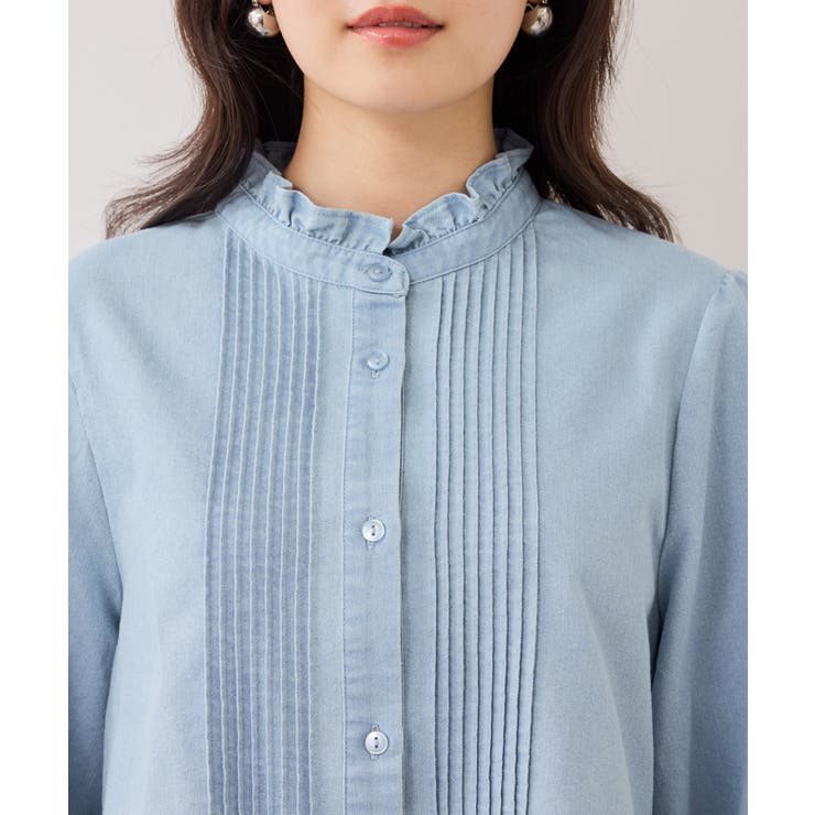 レイヤードレーススリーブブラウス | VIS  | 詳細画像28 