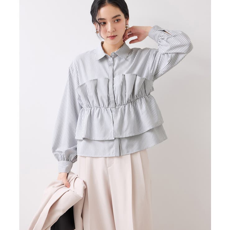 ビスチェドッキングシャツ/イージーケア | VIS  | 詳細画像4 