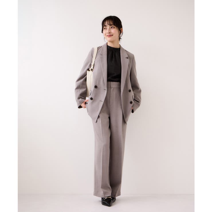 シャイニーボウタイ長袖ブラウス/イージーケア・2WAY | VIS  | 詳細画像20 