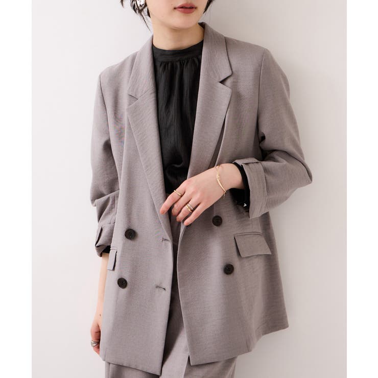 シャイニーボウタイ長袖ブラウス/イージーケア・2WAY | VIS  | 詳細画像21 