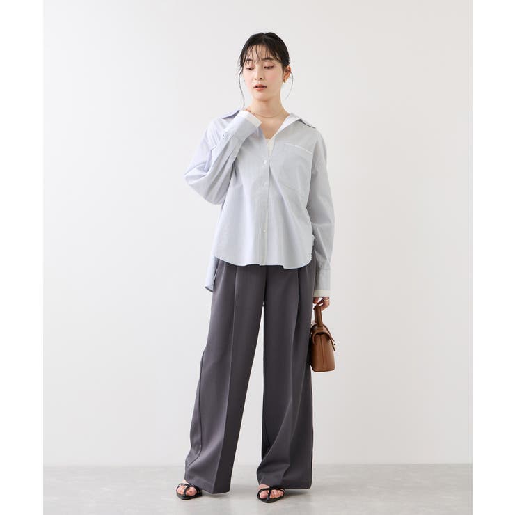 ウエストリボンシャツ/イージーケア・WEB限定カラー | VIS  | 詳細画像11 