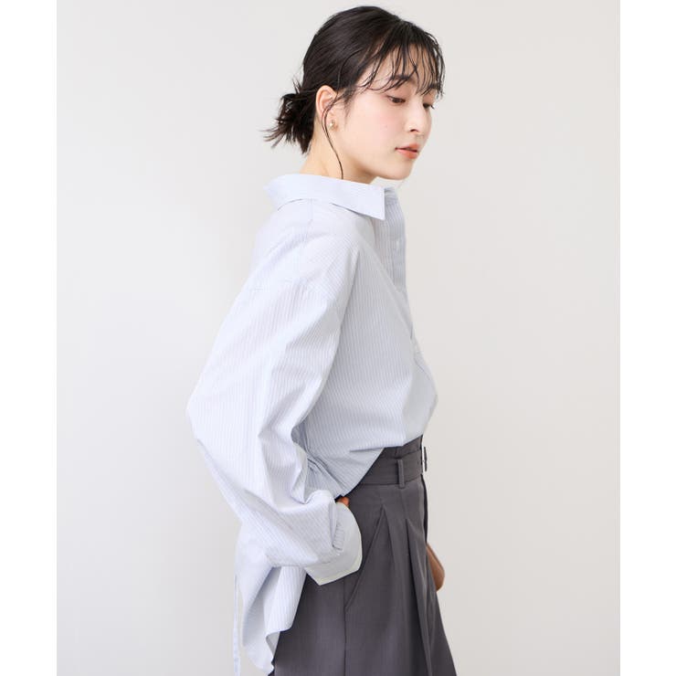 ウエストリボンシャツ/イージーケア・WEB限定カラー | VIS  | 詳細画像16 