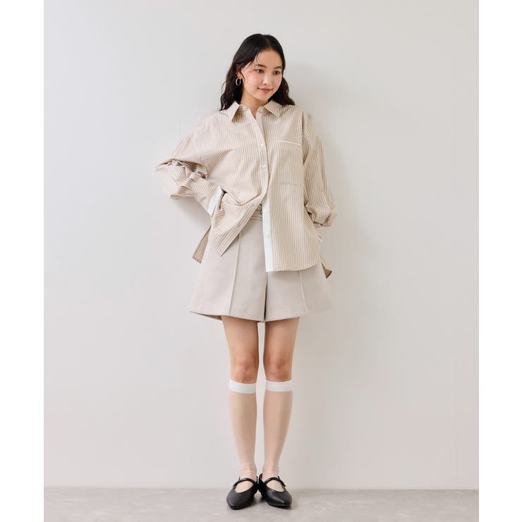 ウエストリボンシャツ/イージーケア・WEB限定カラー | VIS  | 詳細画像18 