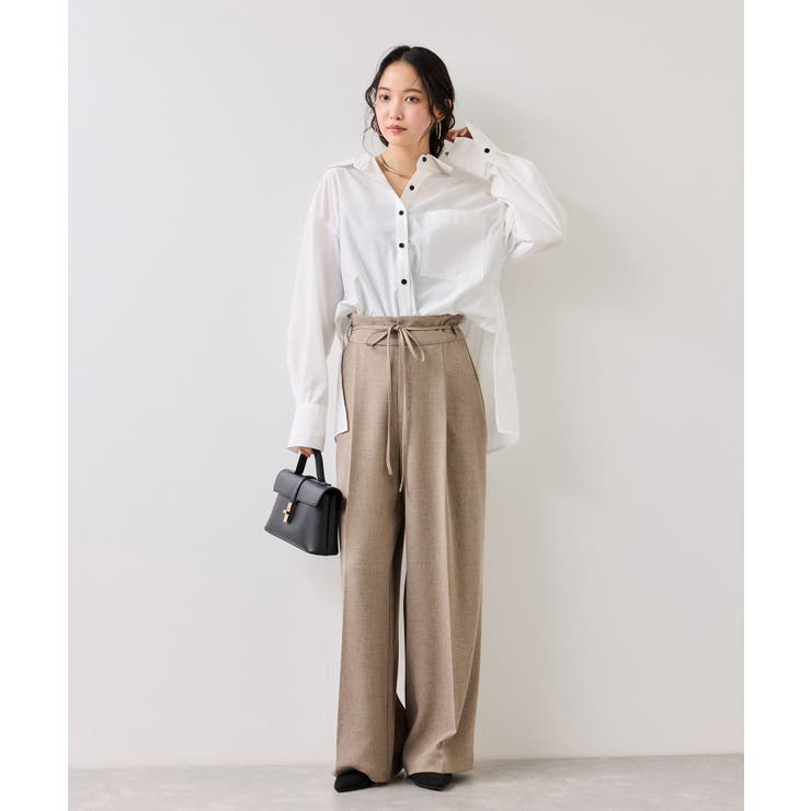 ウエストリボンシャツ/イージーケア・WEB限定カラー | VIS  | 詳細画像2 