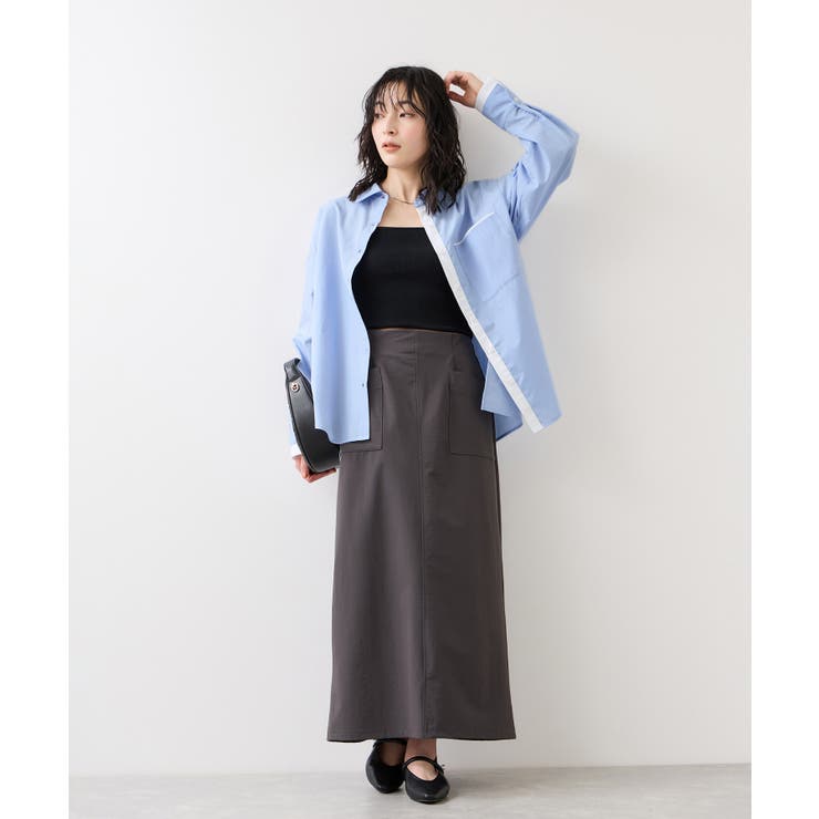 ウエストリボンシャツ/イージーケア・WEB限定カラー | VIS  | 詳細画像30 