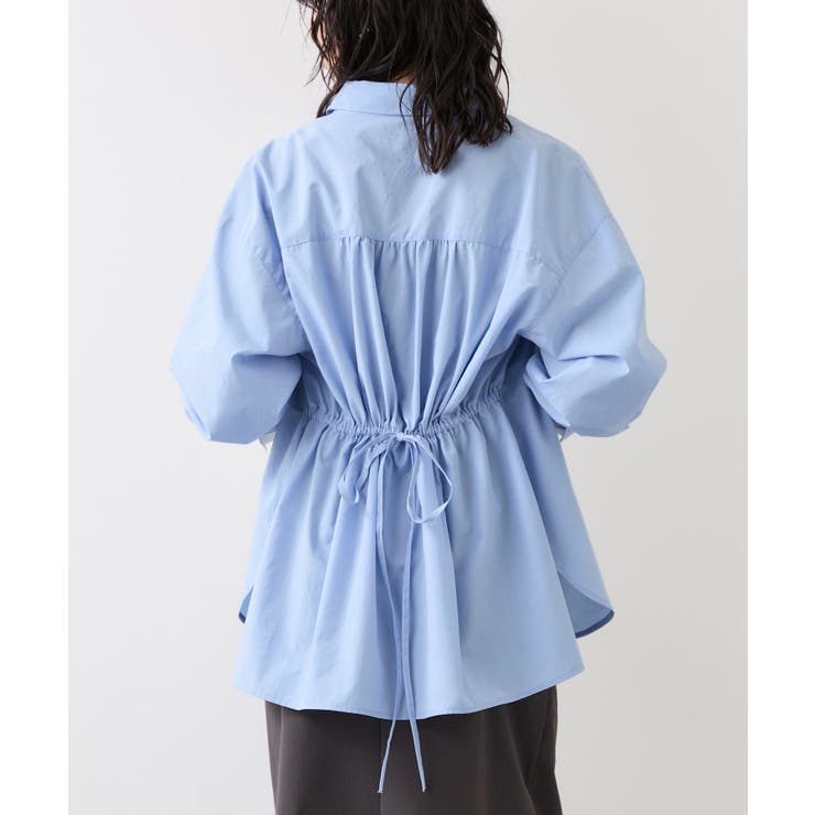 ウエストリボンシャツ/イージーケア・WEB限定カラー | VIS  | 詳細画像34 