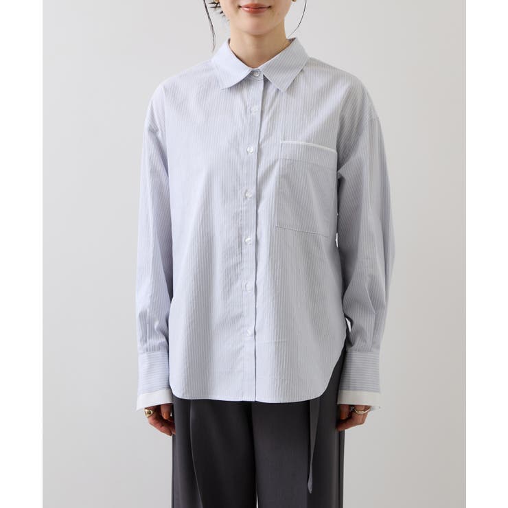 ウエストリボンシャツ/イージーケア・WEB限定カラー | VIS  | 詳細画像36 