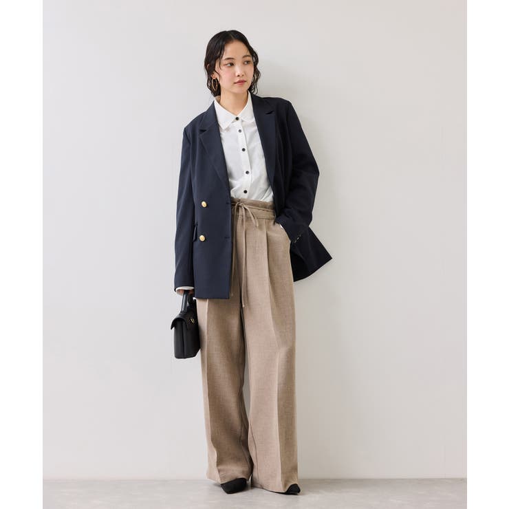 ウエストリボンシャツ/イージーケア・WEB限定カラー | VIS  | 詳細画像7 