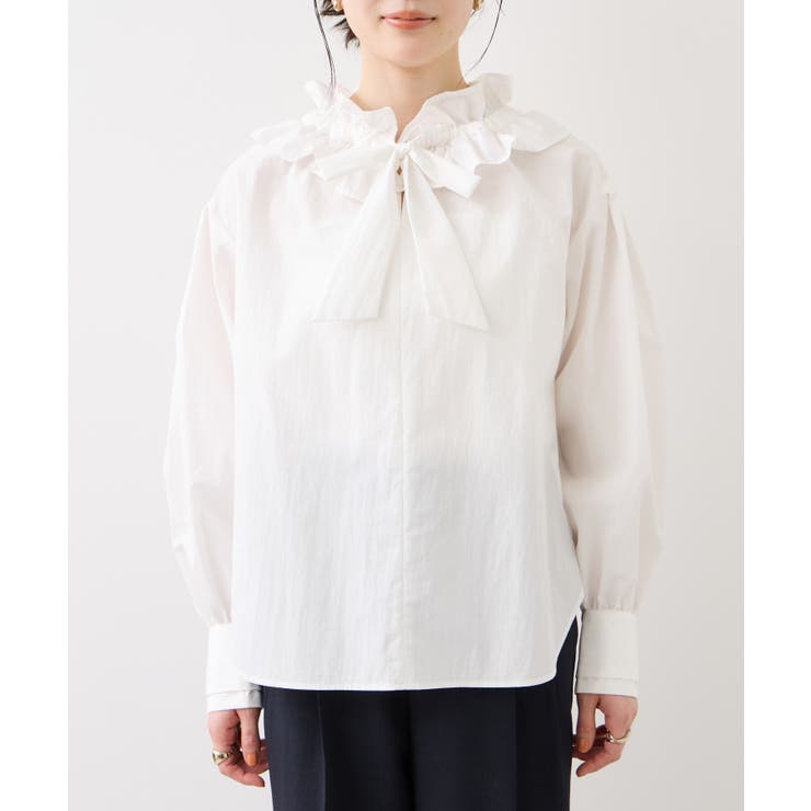 フリルネックブラウス | VIS  | 詳細画像26 