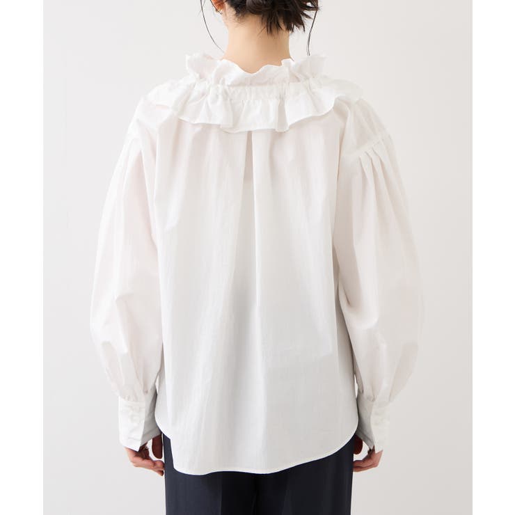 フリルネックブラウス | VIS  | 詳細画像28 