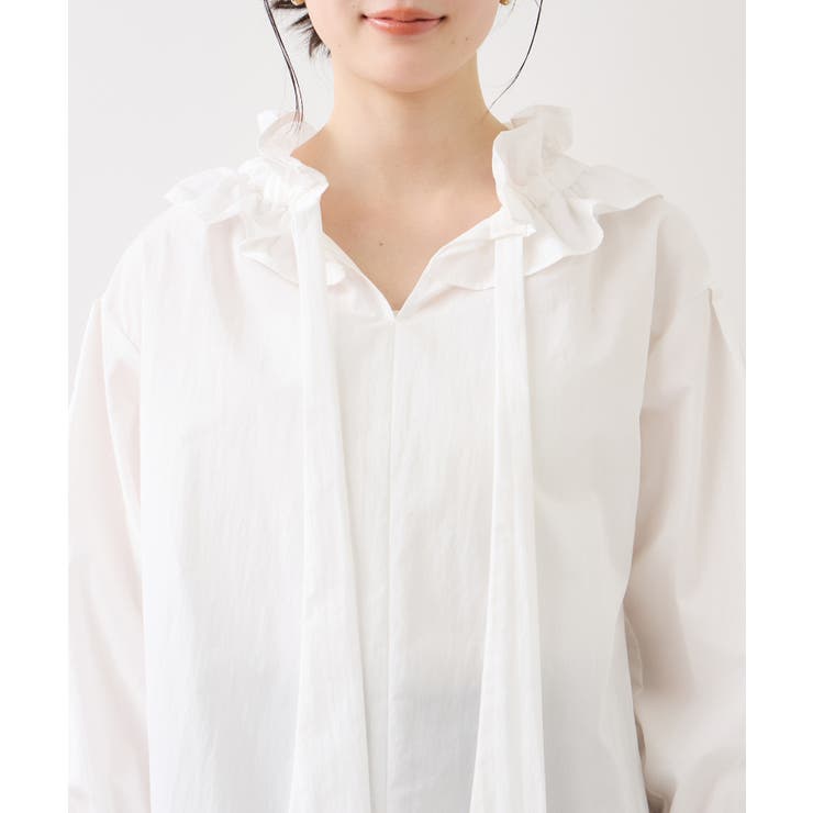 フリルネックブラウス | VIS  | 詳細画像29 