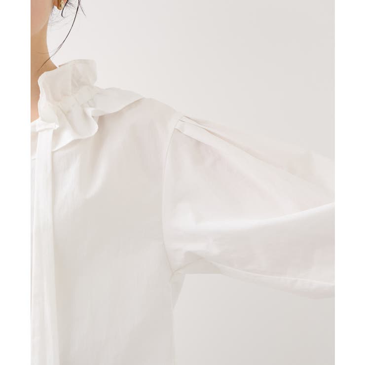 フリルネックブラウス | VIS  | 詳細画像30 