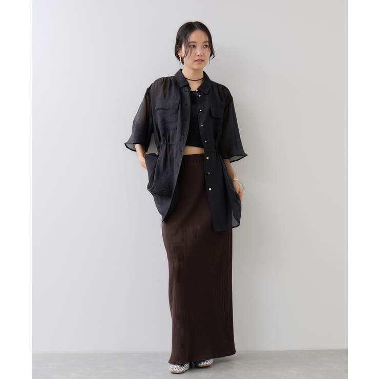 シアーサファリシャツ/接触冷感 | VIS  | 詳細画像11 