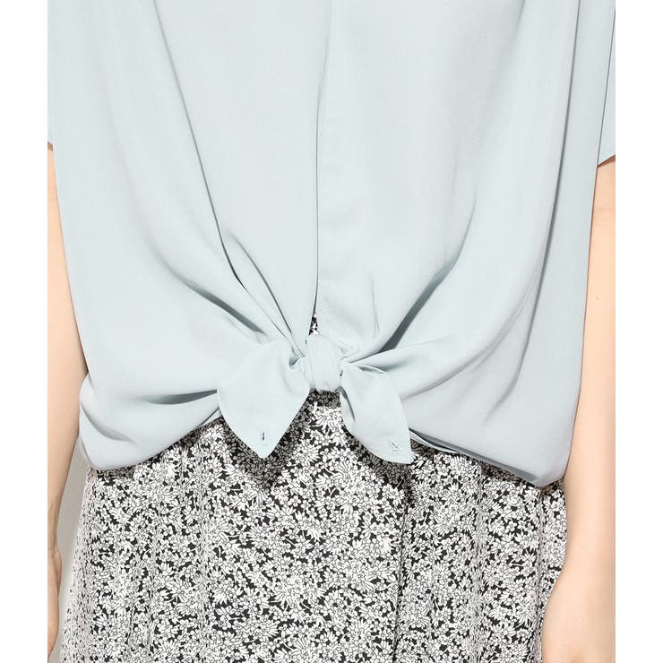 【美人百花5月号掲載】【マルチWAY】異素材コンビブラウス | VIS  | 詳細画像10 