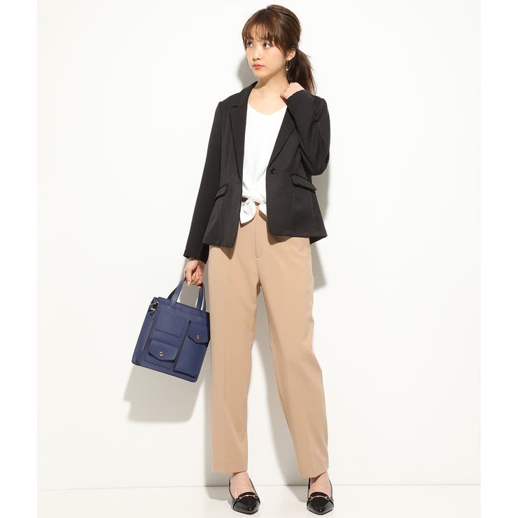 【美人百花5月号掲載】【マルチWAY】異素材コンビブラウス | VIS  | 詳細画像14 