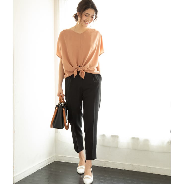 【美人百花5月号掲載】【マルチWAY】異素材コンビブラウス | VIS  | 詳細画像21 