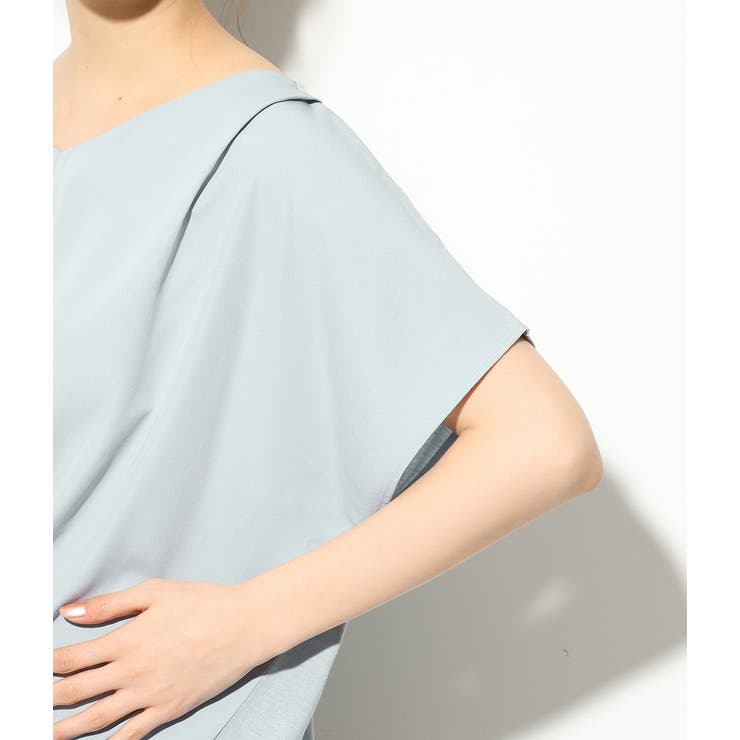 【美人百花5月号掲載】【マルチWAY】異素材コンビブラウス | VIS  | 詳細画像5 