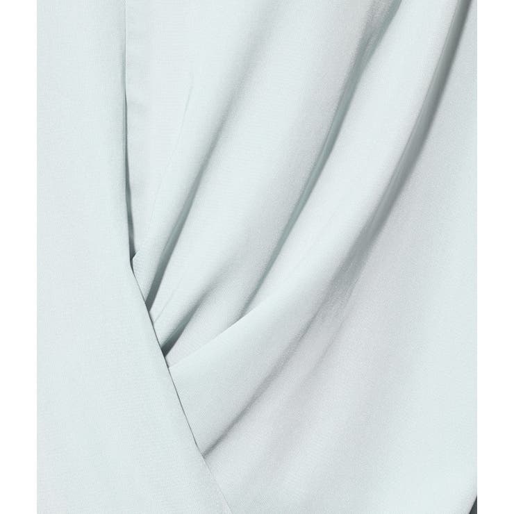 【美人百花5月号掲載】【マルチWAY】異素材コンビブラウス | VIS  | 詳細画像6 