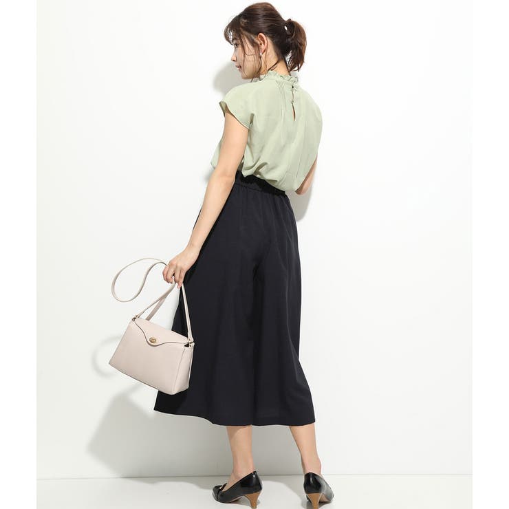 ピンタックフレンチスリーブブラウス | VIS  | 詳細画像10 