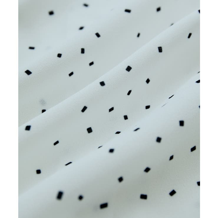 【防シワ】【2WAY】フロントタック5分袖ブラウス | VIS  | 詳細画像32 