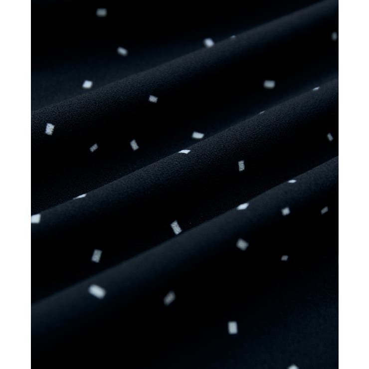 【防シワ】【2WAY】フロントタック5分袖ブラウス | VIS  | 詳細画像34 