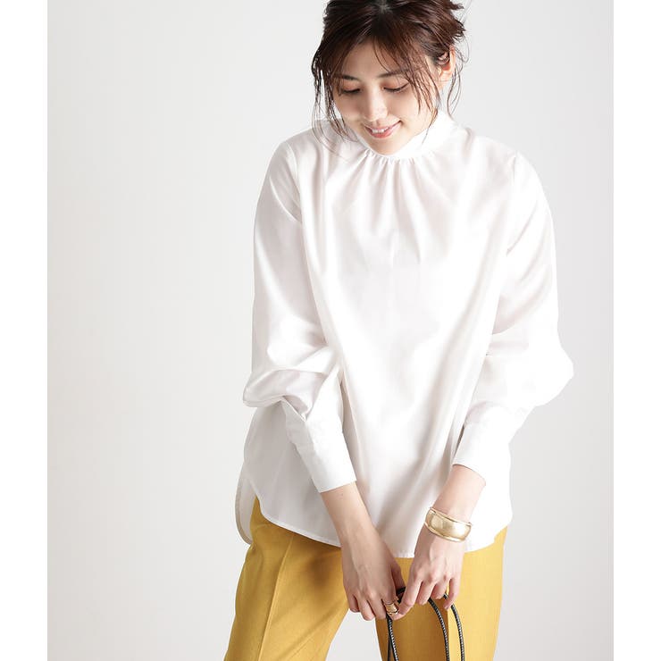 田中みな実さん着用 バックリボン袖タックブラウス 品番 Visw Vis ビス のレディースファッション通販 Shoplist ショップリスト