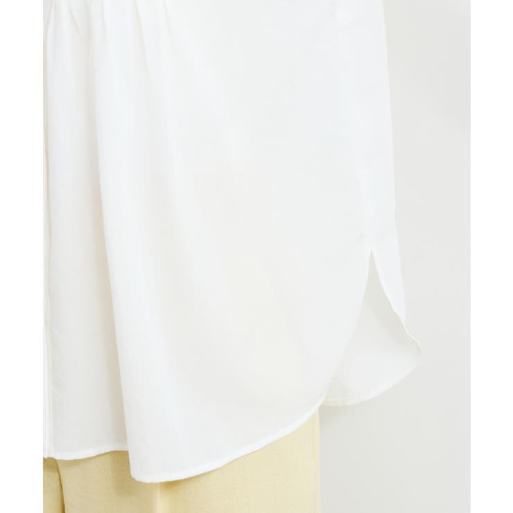 【接触冷感/洗える】気流染めスモッキングブラウス | VIS  | 詳細画像35 