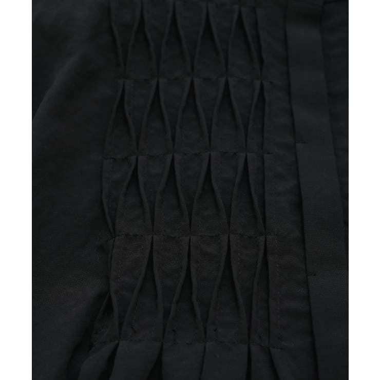 【接触冷感/洗える】気流染めスモッキングブラウス | VIS  | 詳細画像38 