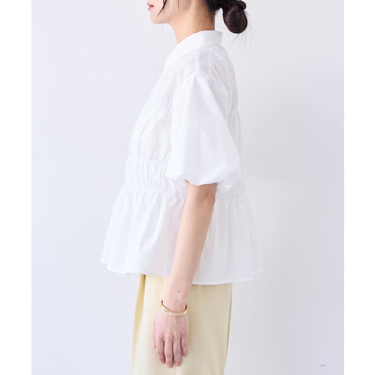 【店頭人気】シャーリングバルーンシャツ | VIS  | 詳細画像33 