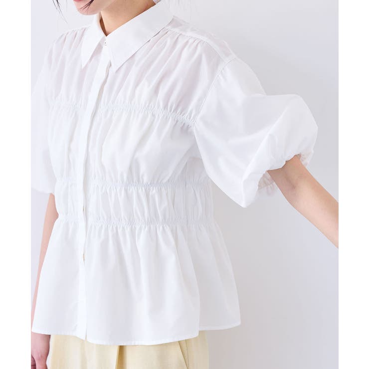 【店頭人気】シャーリングバルーンシャツ | VIS  | 詳細画像39 