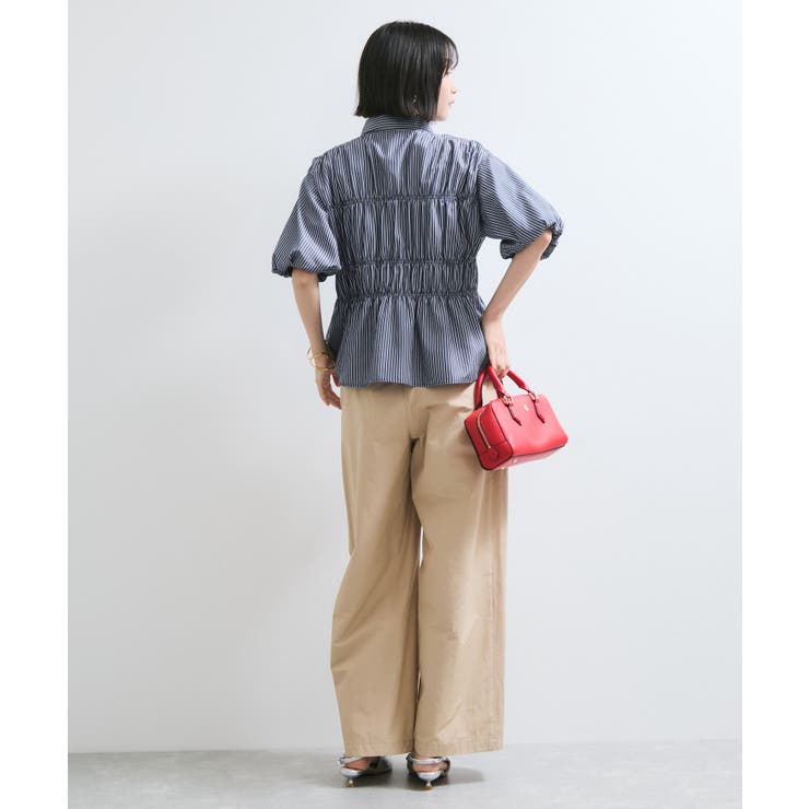 【店頭人気】シャーリングバルーンシャツ | VIS  | 詳細画像7 