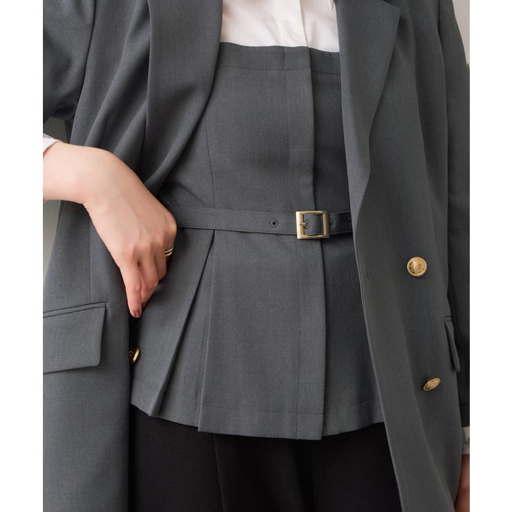 【美easy】コンフォートボウタイドッキングシャツ/イージーケア・2WAY | VIS  | 詳細画像11 