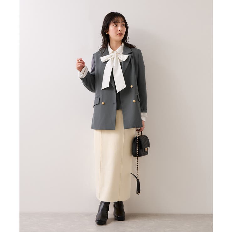 【美easy】コンフォートボウタイドッキングシャツ/イージーケア・2WAY | VIS  | 詳細画像12 