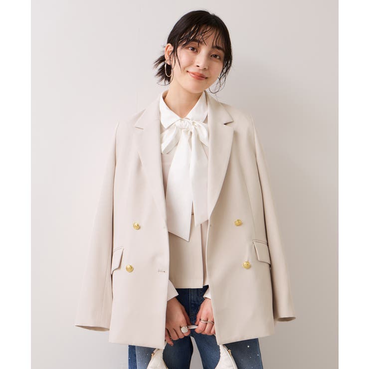 【美easy】コンフォートボウタイドッキングシャツ/イージーケア・2WAY | VIS  | 詳細画像18 