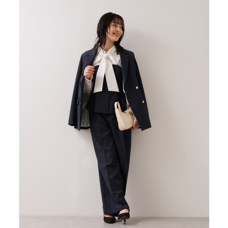 【美easy】コンフォートボウタイドッキングシャツ/イージーケア・2WAY | VIS  | 詳細画像5 