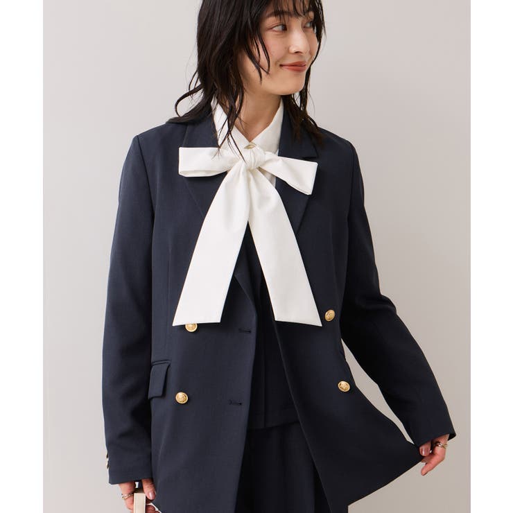 【美easy】コンフォートボウタイドッキングシャツ/イージーケア・2WAY | VIS  | 詳細画像7 