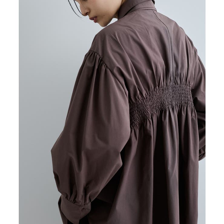 リボン付きバックシャーリングシャツ | VIS  | 詳細画像10 