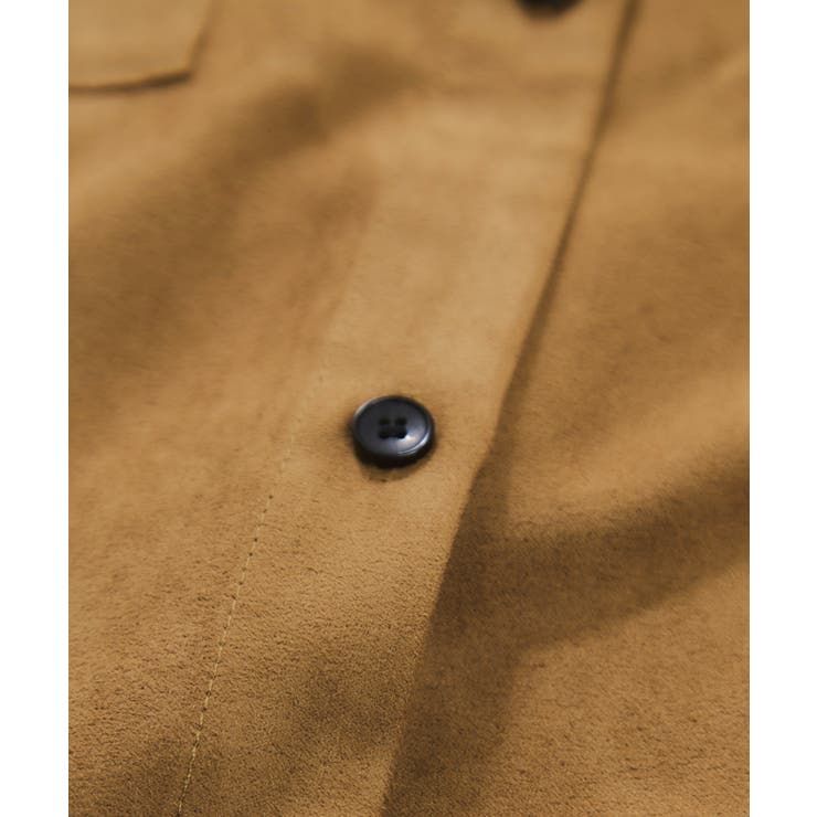 スエードライクロングスリーブシャツ | VIS  | 詳細画像20 