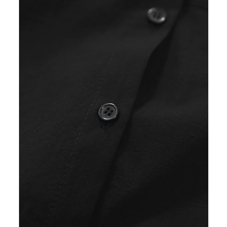 フード付きクロップドシアーシャツ | VIS  | 詳細画像30 