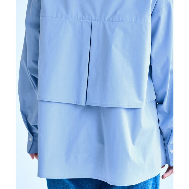 裾ティアードオーバーシャツ/UVケア・イージーケア | VIS  | 詳細画像22 