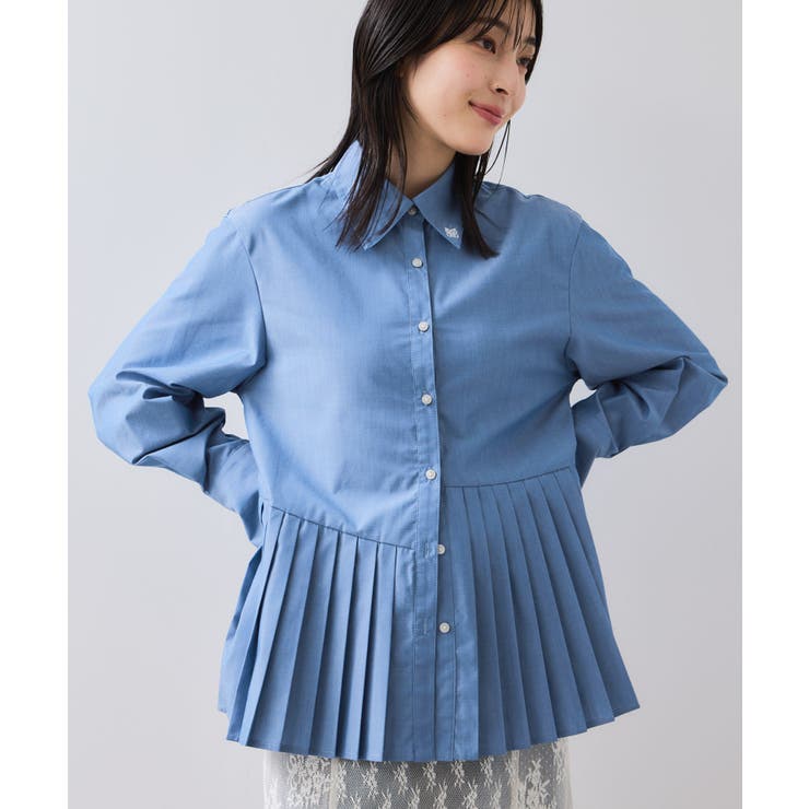 プリーツシャツ/イージーケア | VIS  | 詳細画像1 