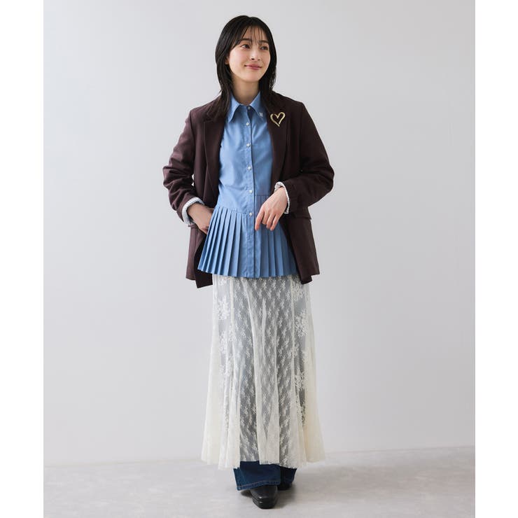 プリーツシャツ/イージーケア | VIS  | 詳細画像2 