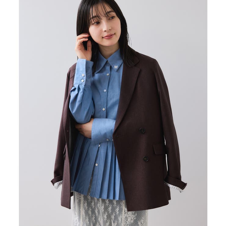 プリーツシャツ/イージーケア | VIS  | 詳細画像3 